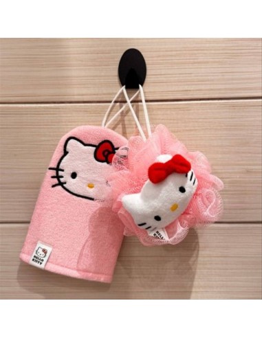 Guanto spugna da bagno Hello Kitty – Dolcezza e pulizia kawaii!