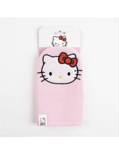 Guanto spugna da bagno Hello Kitty – Dolcezza e pulizia kawaii!
