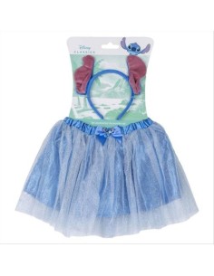 Set gonna e fascia Stitch – Outfit Disney adorabile per bambini!