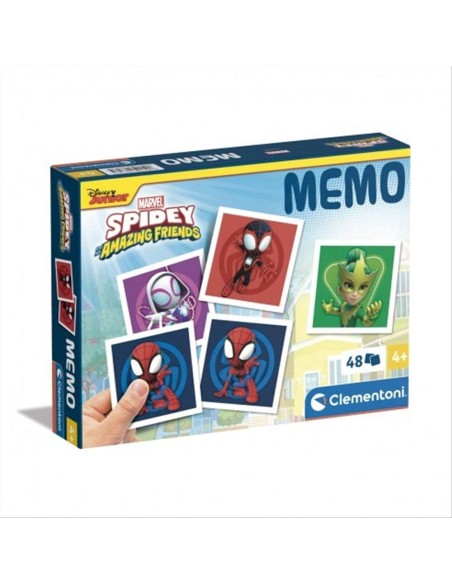 Gioco della Memoria Spidey Clementoni – 48 pezzi, divertimento e conce