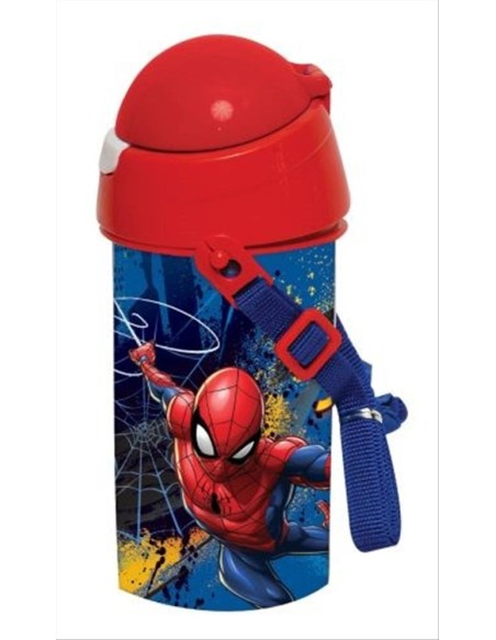 Borraccia Compatta 500ML SPIDERMAN Dark – Per Avventure Eroiche! 🕷️⚡