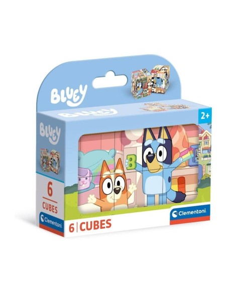 Puzzle Cubo 6 pz Bluey – Clementoni Baby 2+