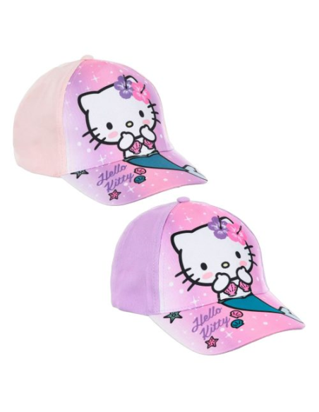 Cappellino Hello Kitty Bimbi – Super Kawaii in rosa o viola! 🎀🐱☀️