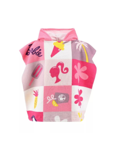 Poncho mare 55x110cm Barbie – Stile da spiaggia super fashion! 💖🏖️ 2