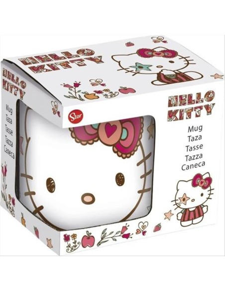 Tazza Hello Kitty in Porcellana 325ml – Dolcezza per ogni sorso! 🐱☕💖