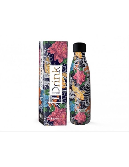 Bottiglia Termica CARPA KOI 500ml – L’arte giapponese incontra la fres