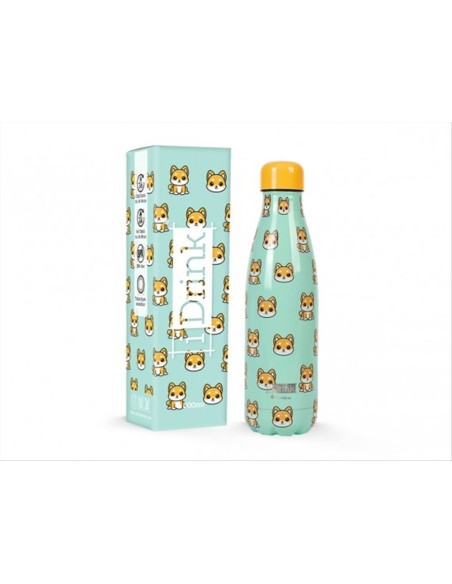 Bottiglia termica 500ml SHIBA INU 🐕 – Adorabile, pratica e super cool