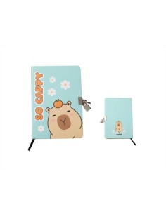 Diario Segreto CAPYBARA 🐹 con lucchetto – iTotal, tenerissimo e kawai