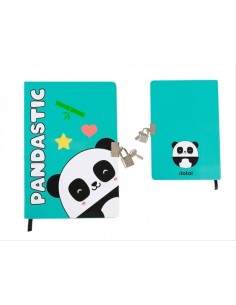 Diario Segreto PANDA 🐼 con lucchetto – iTotal, tenero e protettivo!