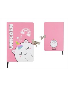 Diario Segreto UNICORNO 🦄 con lucchetto – iTotal, magico e scintillan