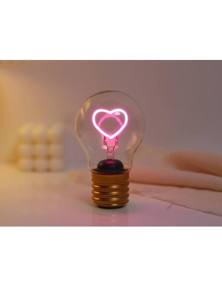 Lucetta Cuore Lampadina Senza Fili ❤️ - Romantica e Pratica