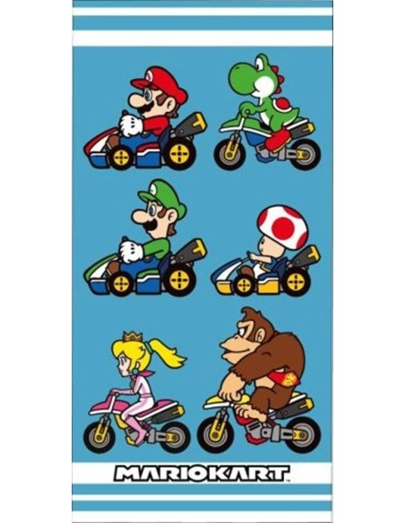 Telo Mare Super Mario Kart 70x140cm – Estate a tutto turbo! 🏁🍄🌊
