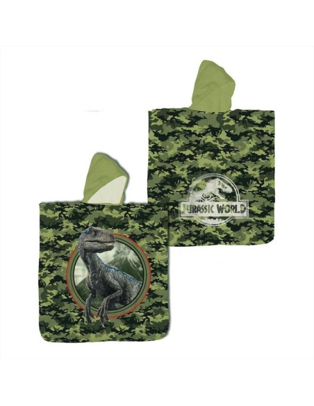 Poncho Mare Jurassic World 60x120cm – Un tuffo nel mondo dei dinosauri