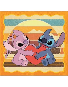 Puzzle 3x48 pezzi Stitch e Angel Clementoni – SuperColor, dai 5 anni 2