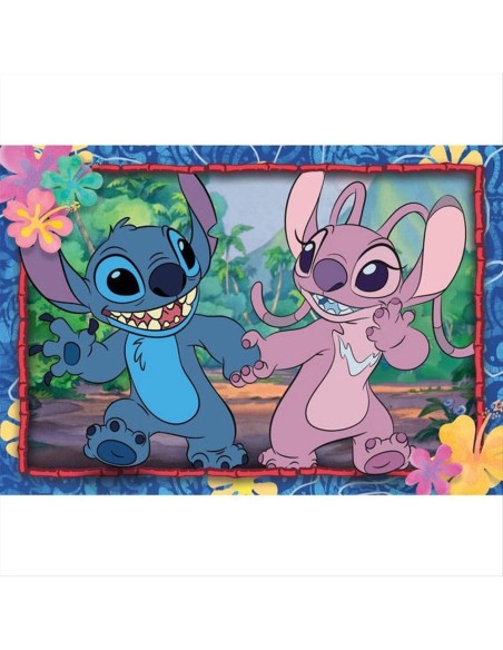Puzzle 2 x 20 pezzi Stitch e Angel – Divertimento Disney! 🧩✨
