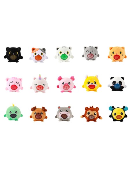 Palline Squishy Kawaii – 15 Animaletti Morbidosi (1pz) Palline Squishy Kawaii – 15 Animaletti Morbidosi (1pz)