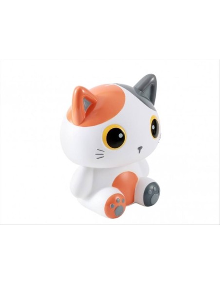 Salvadanaio Gatto Arancione Verticale 27 cm – Design iTotal