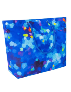 Borsa da Mare BLU PALETTE 💙 2 Misure – Stile Artistico E Spazio Extra 2