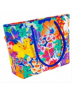 Borsa da mare BOUQUET 🌺 2 Misure – Capiente, Colorata e Pratica | Pyl