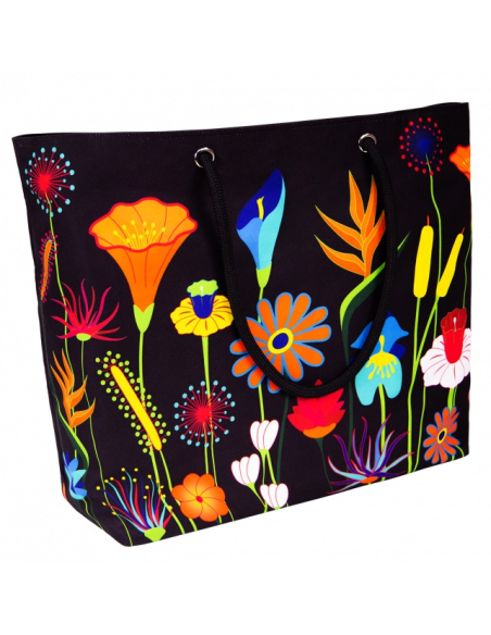 Borsa da Mare Jardin Fleuri 🌼 2 Misure – Colorata, Capiente e Imperdi