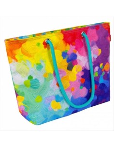 Borsa da Mare PALETTE 🎨 2 Misure – Arte, Colore e Praticità | Pylones