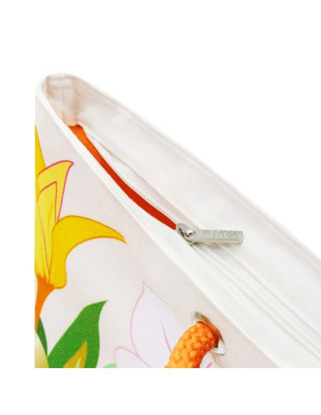 Borsa da Mare TULIPES 🌷 2 Misure – Stile Floreale e Spazio Extra | Py