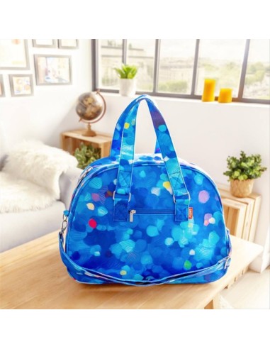 Borsone Weekender 50x30x25cm BLU PALETTE 🎒 – Stile e Comfort per il T