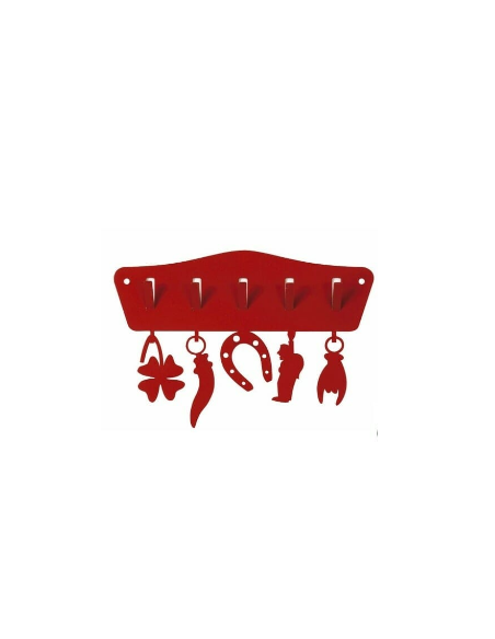 Portachiavi Toccaferro Rosso – Arti e Mestieri, Design Made in Italy