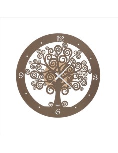 Orologio da Parete ALBERO DELLA VITA Oro Bronzo – 44 cm ArtiEMestieri 