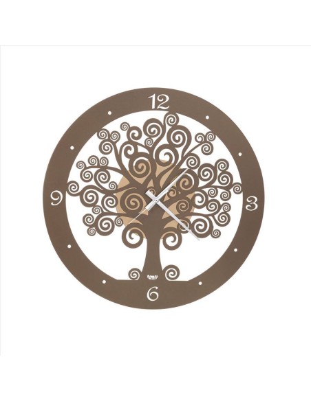 Orologio da Parete ALBERO DELLA VITA Oro Bronzo – 44 cm ArtiEMestieri  Orologio da Parete ALBERO DELLA VITA Oro Bronzo – 44 cm ArtiEMestieri