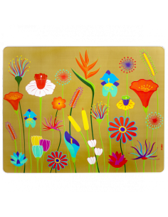 Tagliere commy JARDIN FLEURI Oro: Chic la Tua Cucina!