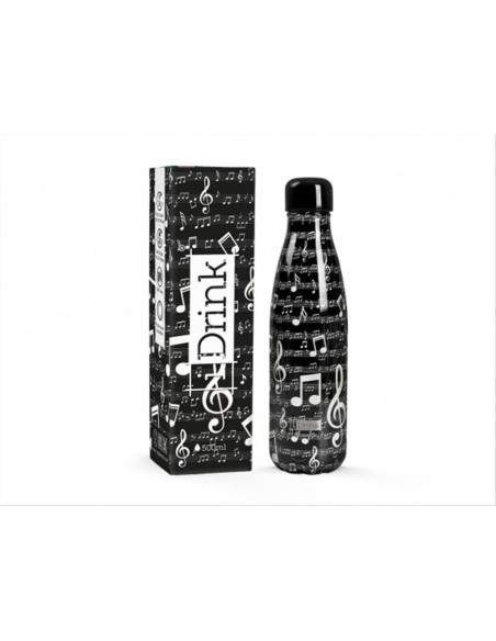 Bottiglia termica 500ml MUSIC 🎧 – Bevi con stile e ritmo!