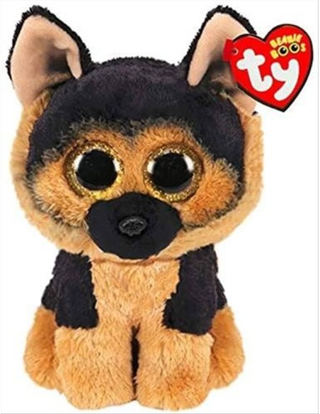 Peluche Ty Beanie Boo’s Spirit 15cm – Pastore Tedesco con Occhi Ambrat