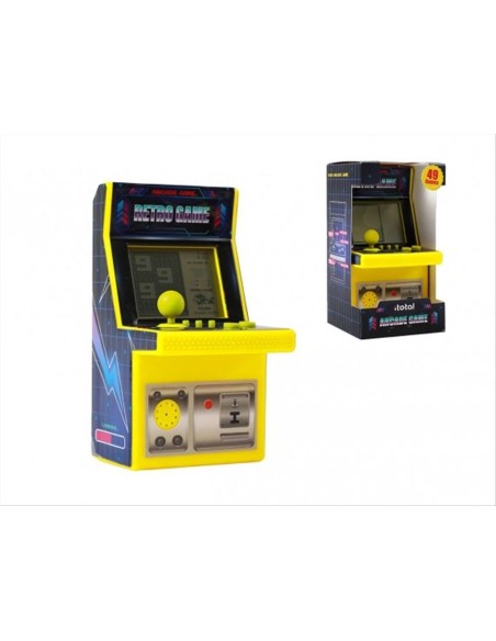 Gioco Arcade Portatile Medio H16,2cm 🎮 Oltre 40 Mini Giochi! – iTotal