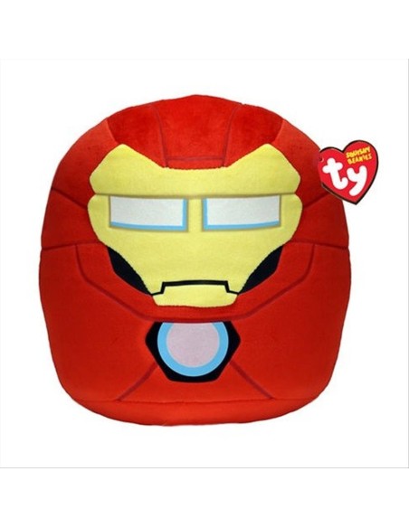 Peluche Ty Squishy Beanies 22cm – Iron Man Super Eroe Morbido