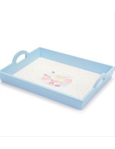 Vassoio in Legno Cupcake 40x30x8