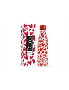 iDRINK Bottiglia Termica 500 ml - FOLLOW YOUR HEART ❤️