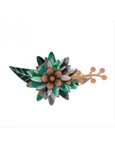 Fiore Decorativo Rhapsody In Blue Miho – Design Montato in Legno Ricic