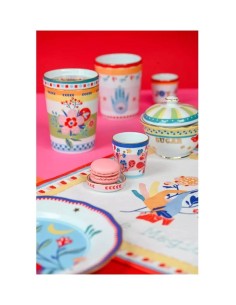 Tazza con piattino e coperchio MELOGRANO Mamma mia  2