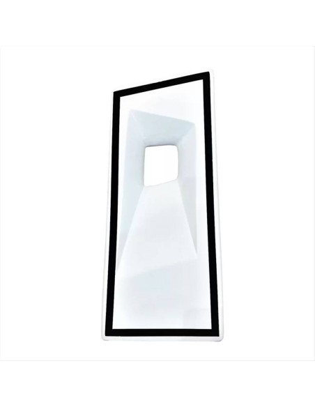 Vaso rettangolare Dalì 17x10x38 cm Fade Maison | Diamante Rosa