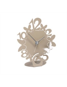 Bomboniera orologio sciame farfalle con applicazione 2 varianti (1pz) 