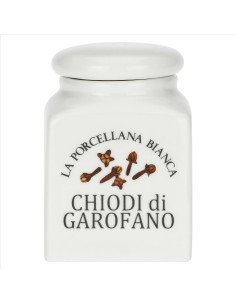 Barattolo decorato Chiodi di Garofano Conserva 0,175L - La Porcellana 