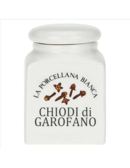 Barattolo decorato Chiodi di Garofano Conserva 0,175L - La Porcellana 