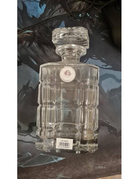 Decanter in vetro rett. per Whiskey Goodwill