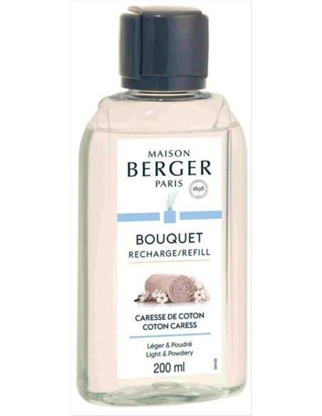 MAISON BERGER Caresse de Coton - Ricarica 200ml per diffusore a baston