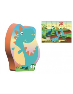 Puzzle Dinosauro 24 Pezzi iTOTAL – Puzzle Bambini 3+ in Confezione Reg