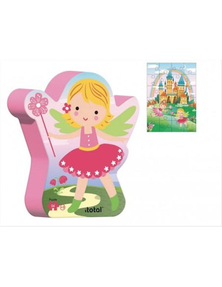 Puzzle Fata 24 Pezzi iTOTAL – Puzzle Bambini 3+ in Confezione Regalo