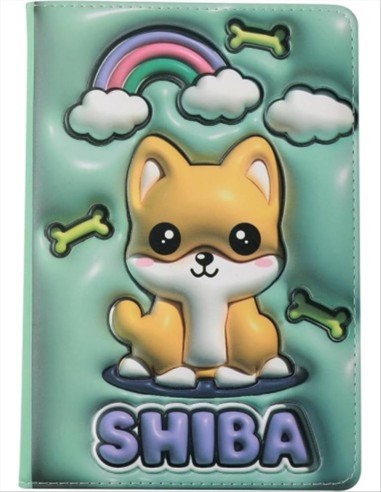 iTOTAL Agenda A5 squishy 3D SHIBA INU