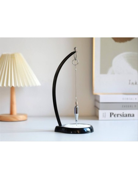 iTOTAL Pendolo di Sabbia – Arte per Scrivania 14x16x39 cm