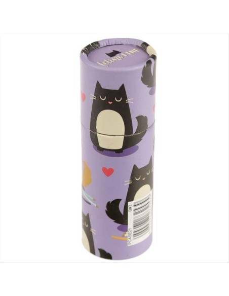 Tubo con matite colorate 12pz - GATTI Feline Fine